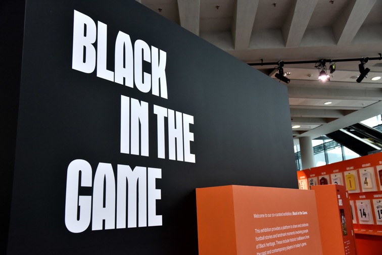Black in the game manchester exhibition