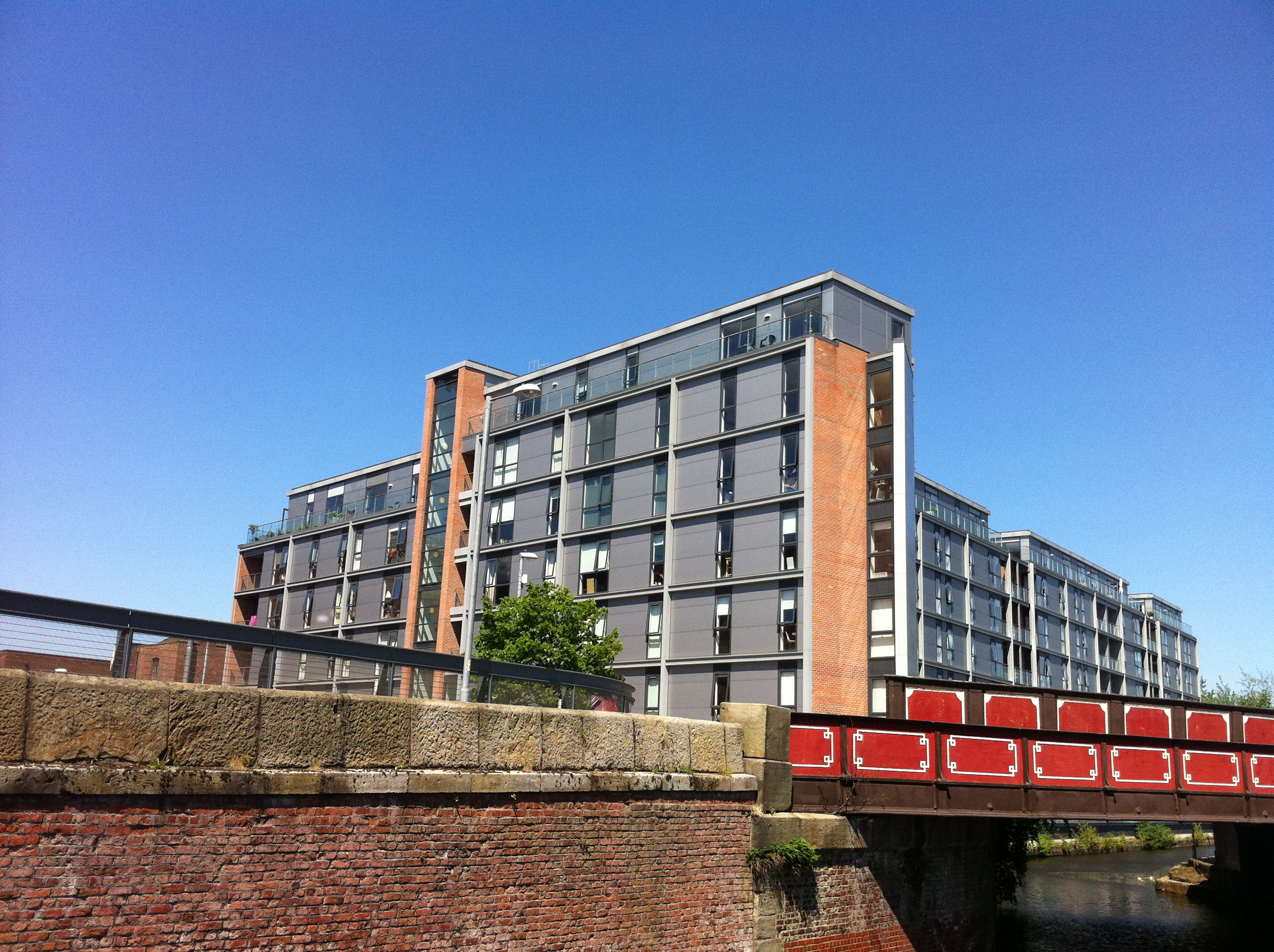 flint glass wharf from the canal