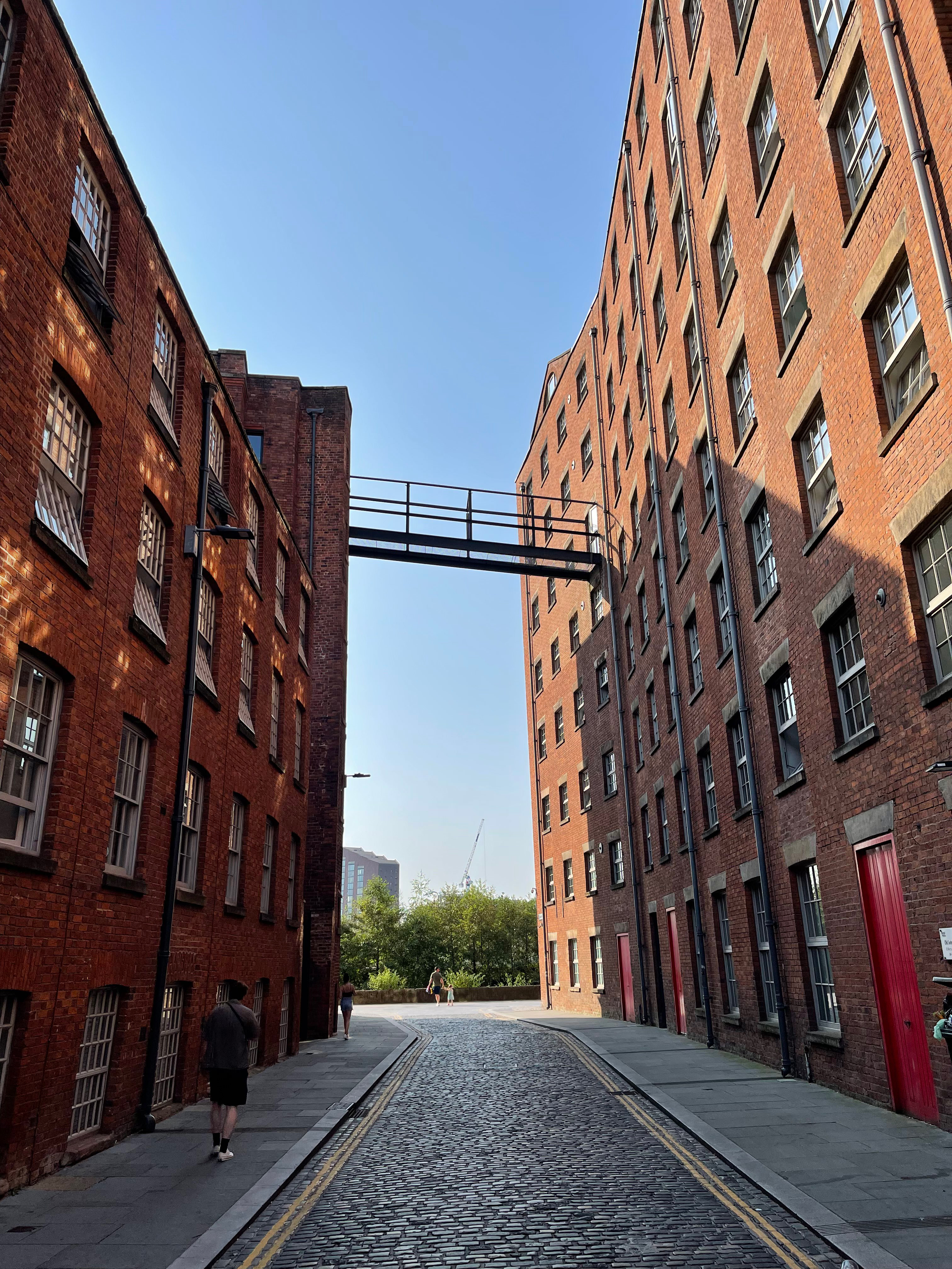 Sky bridge over Murray Street in Ancoats