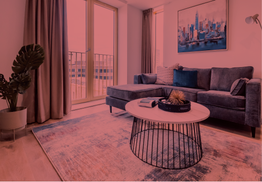 the quarters living room