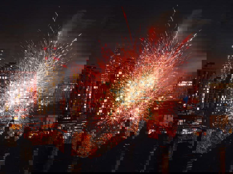 Manchester firework displays