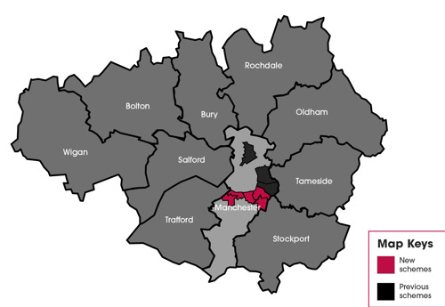 Areas affected by the Selective Licensing Scheme