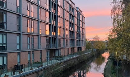 ancoats manchester and new islington marina, canal side working and living spaces