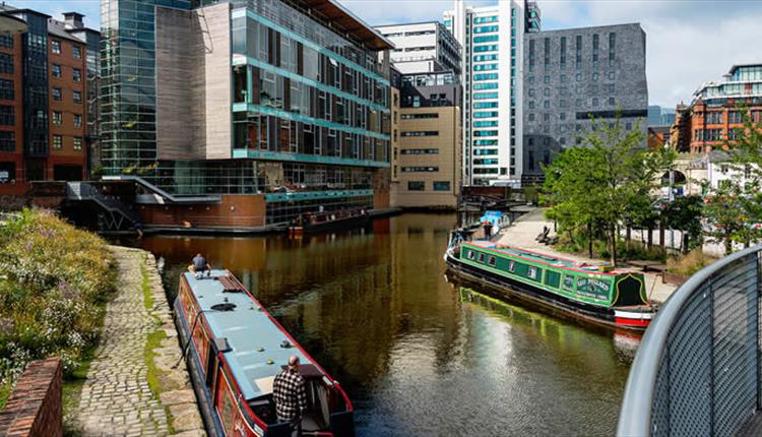 Piccadilly Basin Manchester