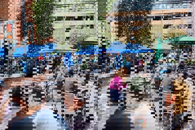 Makers market in manchester ancoats